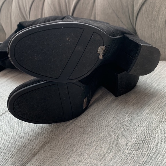 Black Thigh-High Boots - Suede - Circus by Sam Edelman - Picture 6 of 9